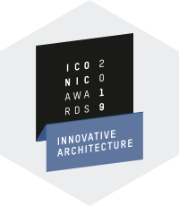 Logo des Iconic Awards 2019 für Innovative Architecture