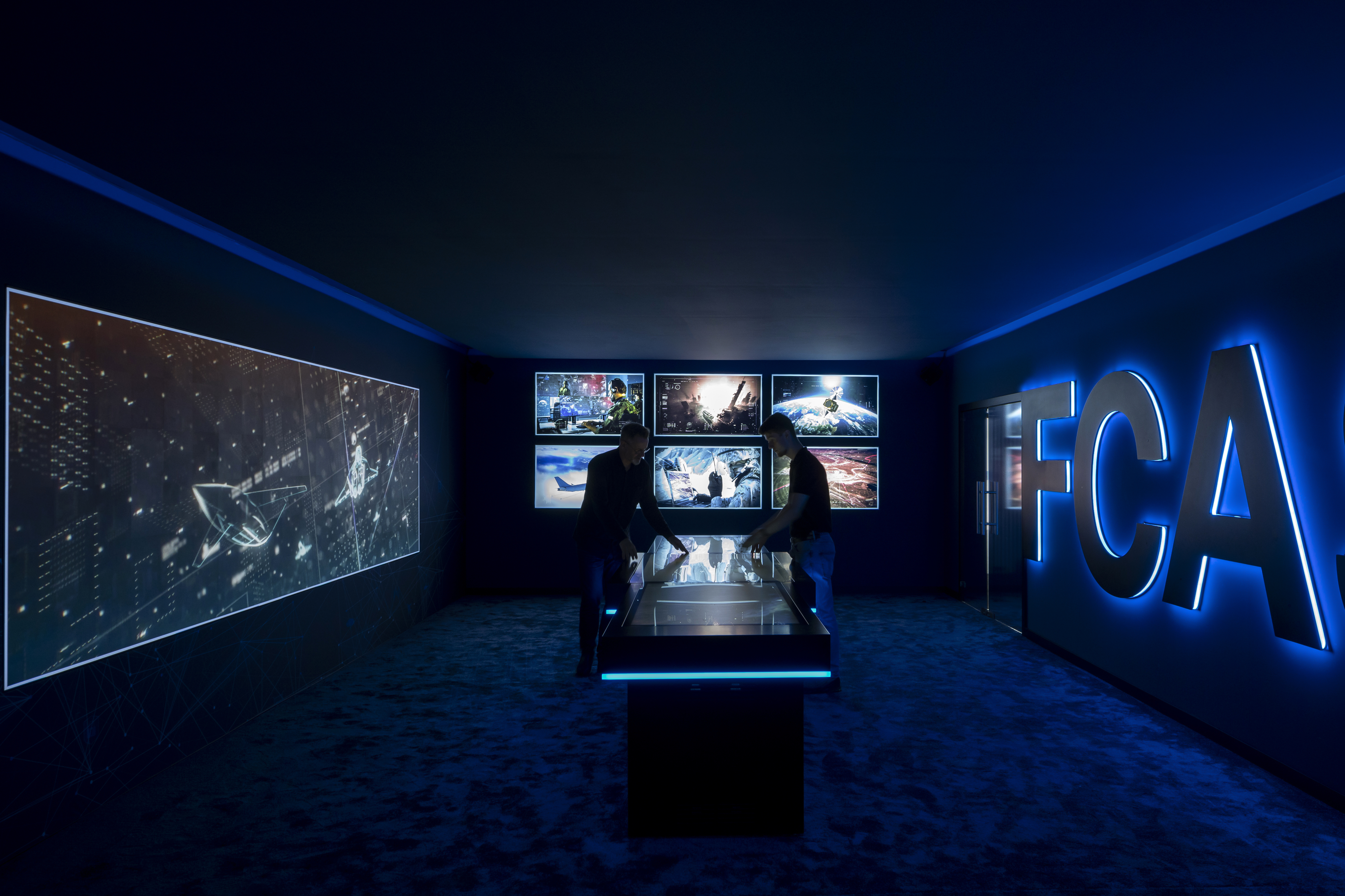 Airbus ILA FCAS War Room Table 2024