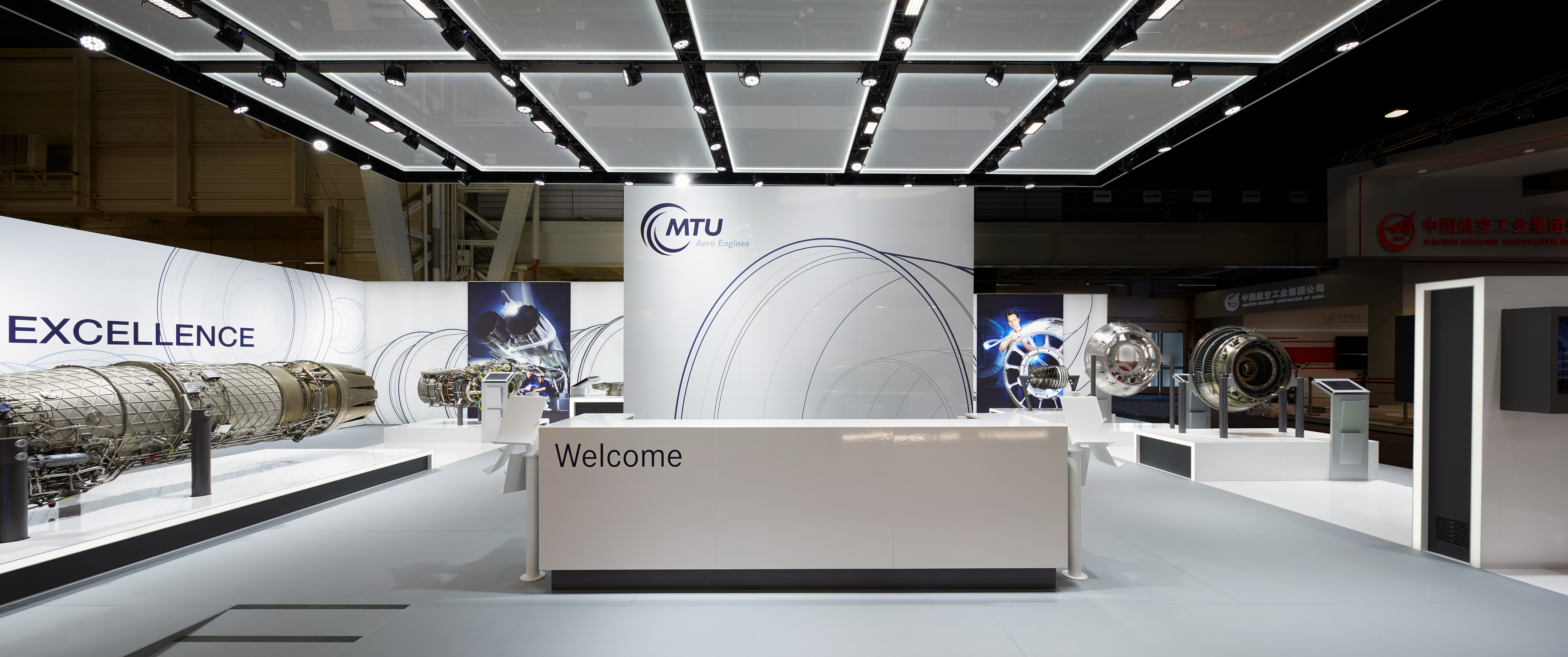 MTU Aero Engines Paris Air Show PAS Stand 2017