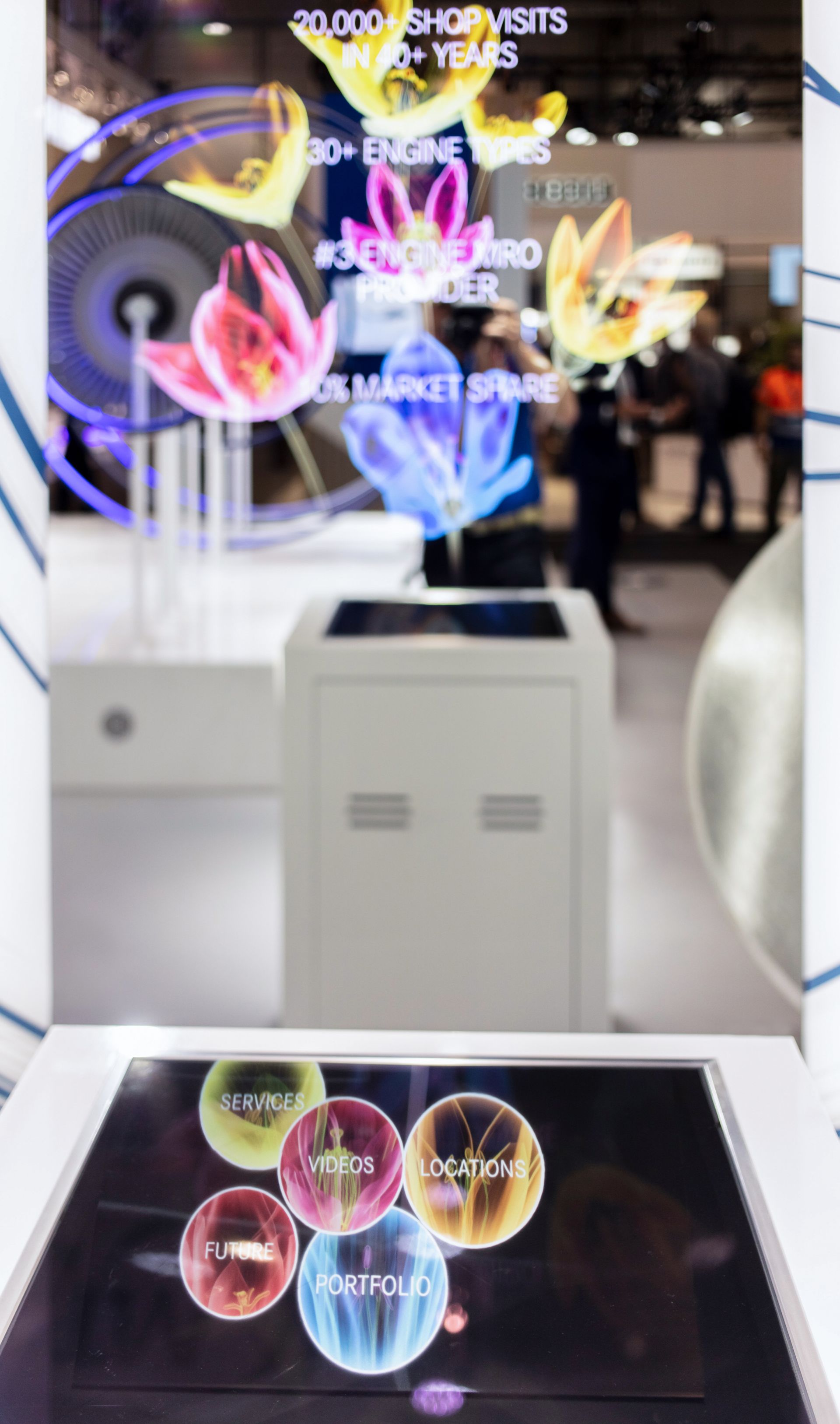 MTU Maintenance ILA 2022 Maintenance Exponat