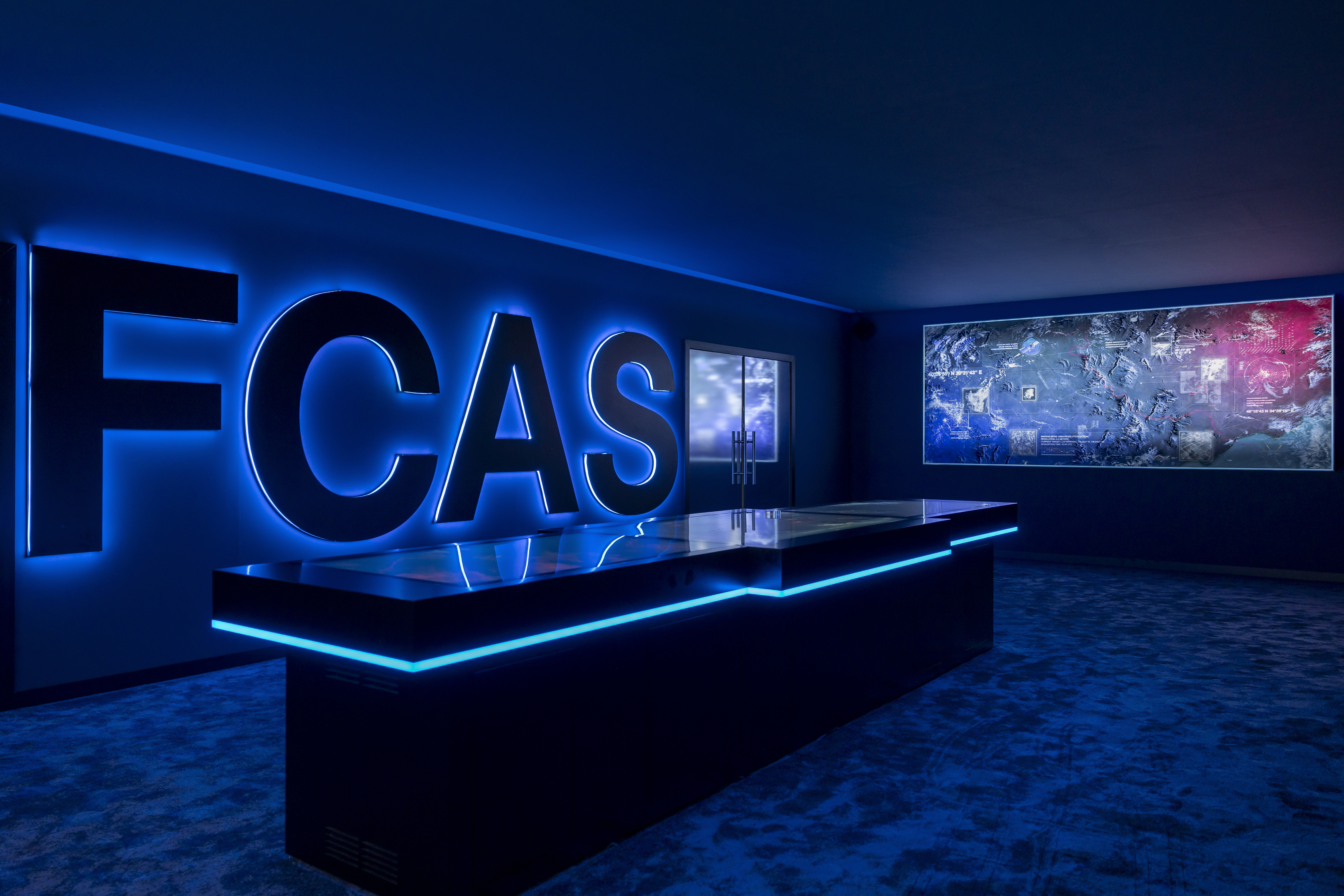 Airbus ILA FCAS War Room Table 2024