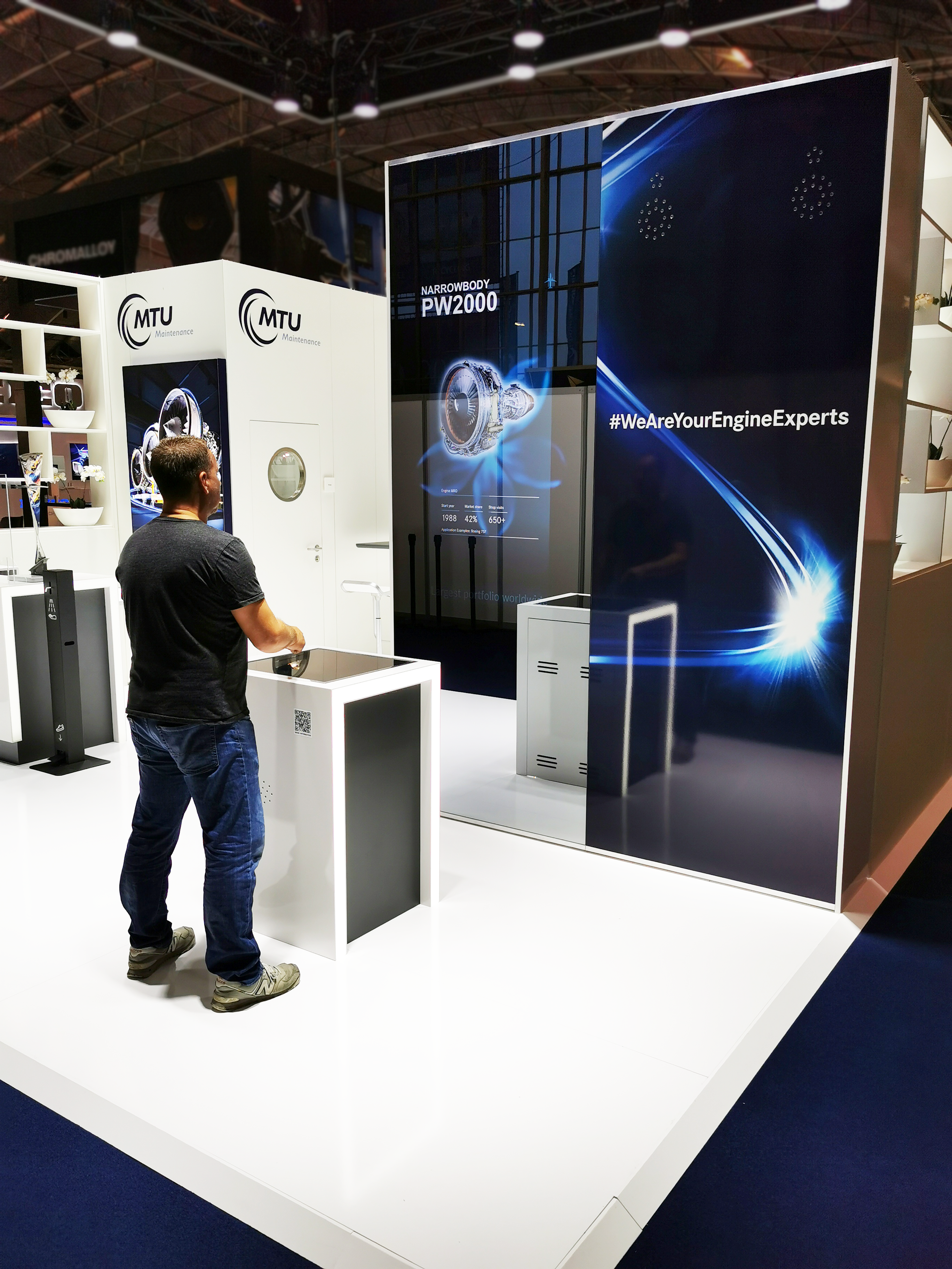 MTU Maintenance MRO Europe 2021, Exponat