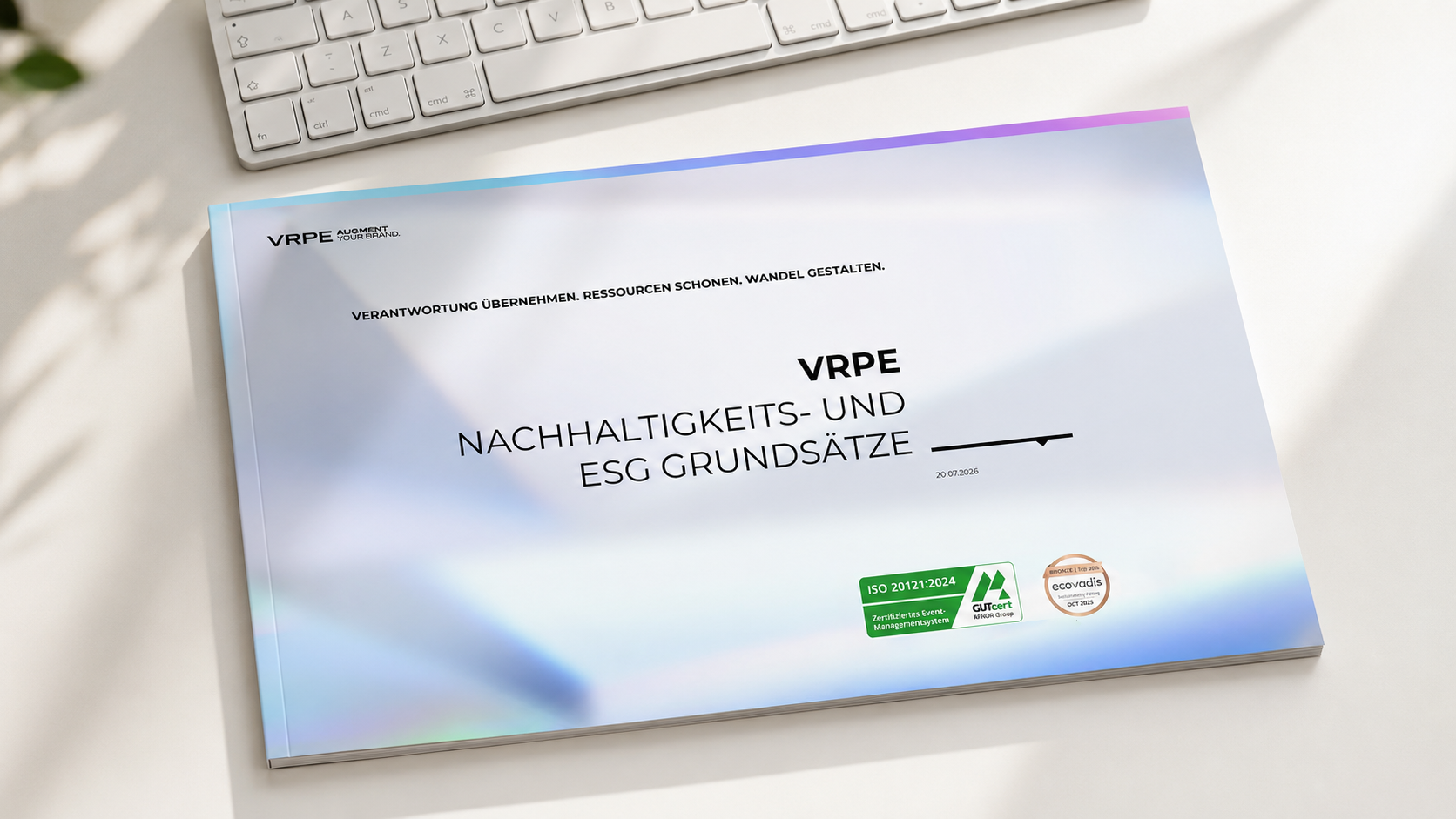 Broschüre Nachhaltigkeit im Live Marketing