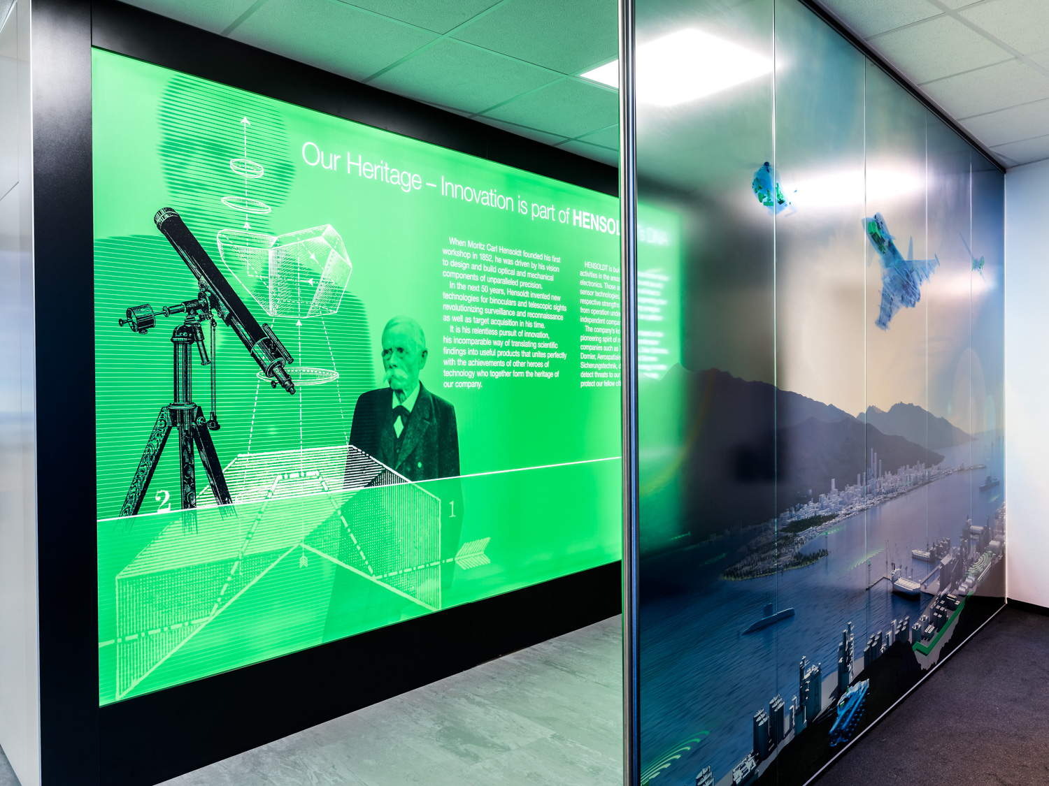 HENSOLDT Showroom Friedrichshafen 2017